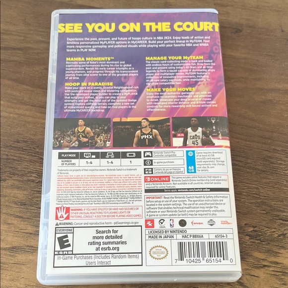 NBA2K24 - Kobe Bryant Edition for Nintendo Switch - Picture 2 of 2